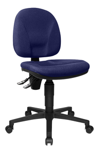 Topstar chaise de bureau Point 10 bleu-Côté gauche