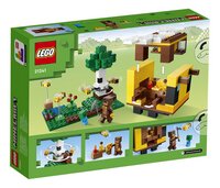 LEGO Minecraft 21241 Het bijenhuisje-Achteraanzicht