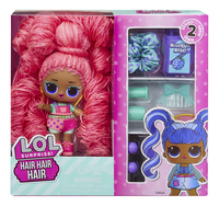 L.O.L. Surprise! minipoupée Hair Hair Hair Série 2 - Fuchsia
