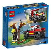 LEGO City 60393 Sauvetage en tout-terrain des pompiers-Arrière
