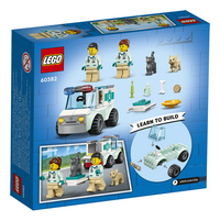 LEGO City 60382 Dierenarts reddingswagen-Achteraanzicht