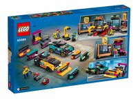 LEGO City 60389 Le garage de customisation-Arrière