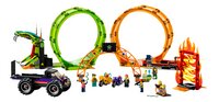 LEGO City 60339 Dubbele looping stuntarena-Vooraanzicht