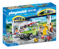 PLAYMOBIL City Life 70201 Tankstation-Linkerzijde