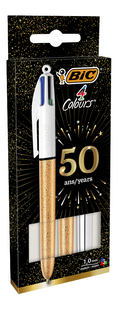 Bic stylo à bille 4 couleurs 50 ans - 3 pièces
