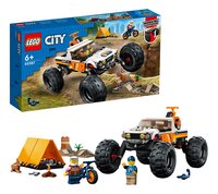 LEGO City 60387 4x4 Terreinwagen avonturen-Artikeldetail