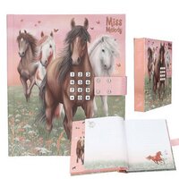 Miss Melody dagboek met code en geluid motief 1