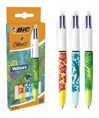 Bic stylo à bille 4 couleurs Velours  - 3 pièces-Détail de l'article