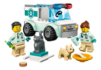 LEGO City 60382 Dierenarts reddingswagen-Vooraanzicht
