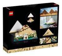 LEGO Architecture 21058 Grote Piramide van Gizeh-Achteraanzicht