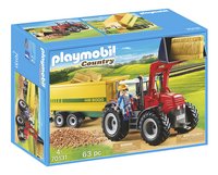 PLAYMOBIL Country 70131 Grote tractor met aanhangwagen