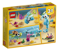 LEGO Creator 3-in-1 31128 Dolfijn en schildpad-Achteraanzicht