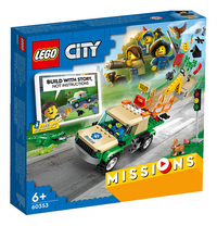 LEGO City 60353 Missions de sauvetage des animaux sauvages