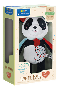 baby Clementoni knuffel Love Me Panda-Linkerzijde