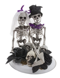 Figurine Mariage squelette