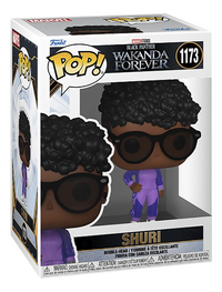 Funko Pop! figurine Marvel Black Panther: Wakanda Forever - Shuri avec lunettes de soleil