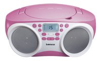 Lenco Radio/cd-speler SCD-200 lichtroze