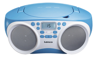 Lenco radio/lecteur CD SCD-200 bleu clair
