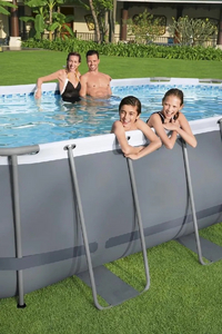 Bestway piscine Power Steel L 4,27 x Lg 2,5 x H 1 m-Image 4