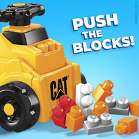 Mega Bloks First Builders CAT Build 'n Play Ride-On-Afbeelding 6
