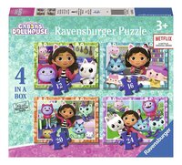 Ravensburger puzzle évolutif 4 en 1 Gabby et la maison magique