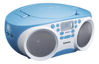 Lenco radio/lecteur CD SCD-200 bleu clair-Côté gauche
