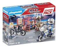 PLAYMOBIL City Action 71381 Starter Pack Police