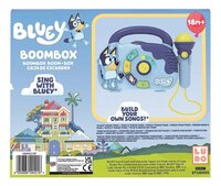 Bluey boombox met microfoon-Achteraanzicht