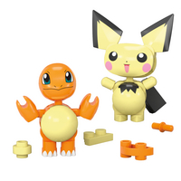 MEGA Construx Pokémon Pokéball Salamèche & Pichu-Détail de l'article