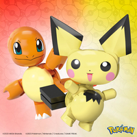 MEGA Construx Pokémon Pokéball Salamèche & Pichu-Détail de l'article