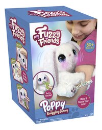 Peluche interactive My Fuzzy Friends Poppy the Snuggling Bunny