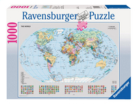 Ravensburger puzzel Staatkundige wereldkaart