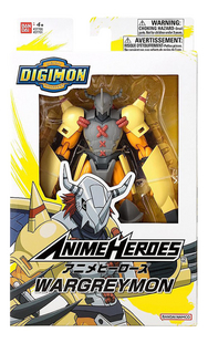 Figurine articulée Anime Heroes Digimon - WarGreymon-Avant