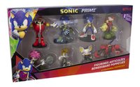 Figurine articulée Sonic Prime - 8 pièces