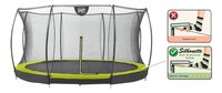 EXIT trampoline enterré avec filet de sécurité Silhouette Ground Ø 3,66 m lime-Détail de l'article