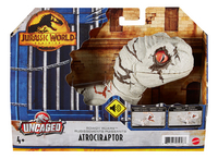 Figurine Jurassic World Dominion Uncaged Rugissements puissants Atrociraptor-Avant