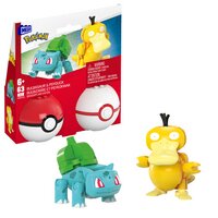 MEGA Construx Pokémon Pokéball Bulbizarre & Psykokwak-Détail de l'article