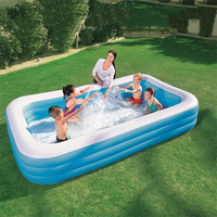 Bestway piscine gonflable Deluxe L 3,05 x Lg 1,83 x H 0,56 m-Image 1