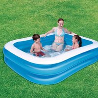 Bestway opblaasbaar zwembad Mini Family L 2,11 x B 1,32 x H 0,46 m-Afbeelding 2