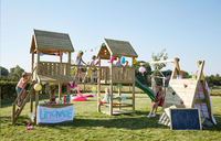Fox play portique Baltimore Duo Explorer avec toboggan vert-Image 1