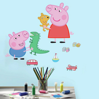 RoomMates muurstickers Peppa Pig Playtime-Afbeelding 1