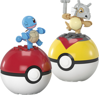 Mega Bloks Pokémon Poké ball Squirtle & Cubone