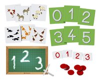 Clementoni Education Montessori - Les chiffres tactiles-Avant