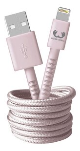 Fresh 'n Rebel câble USB-A - Lightning 2 m Smokey Pink