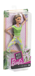 Barbie mannequinpop Made to Move - Groene outfit-Linkerzijde