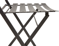 Ensemble de jardin bistro Genoa noir-Détail de l'article