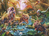 Ravensburger puzzel Dinosaurussen-Vooraanzicht