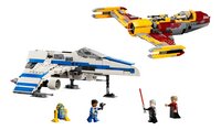 LEGO Star Wars 75364 L'E-wing de la Nouvelle République contre le chasseur de Shin Hati-Avant