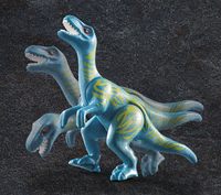 PLAYMOBIL Dino Rise 71378 Starter Pack Exploteurs et bébé Tricératops-Image 1