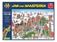 Jumbo puzzel Jan Van Haasteren Het dorp van de Kerstman-Vooraanzicht